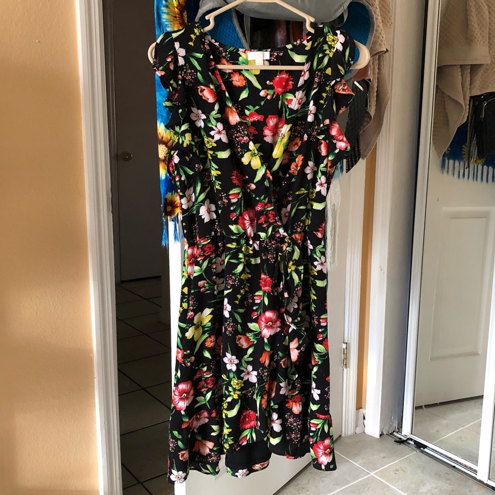 Flowery Charming Charlie Dress